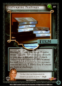 #90 Disturbing Features