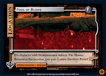 #19 Pool of Blood
