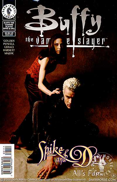 Buffy the Vampire Slayer Spike and Dru-All's Fair (Photo-Cover)